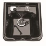 Pibbs 5350 ABS Shampoo Bowl With UPC Coded Sprayer, Faucet & Bracket +$129.00