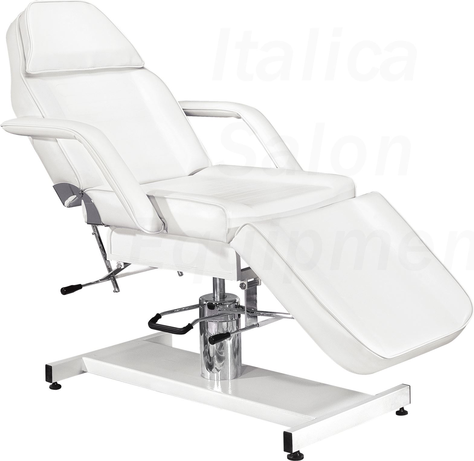 2501 White Hydraulic Facial Treatment Table - Image 4