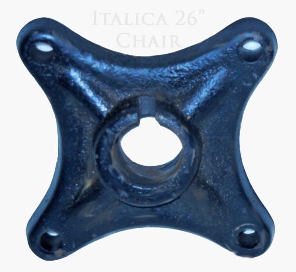 HG3 Barber Chair Under Seat Plate 1.25 Inch Hole