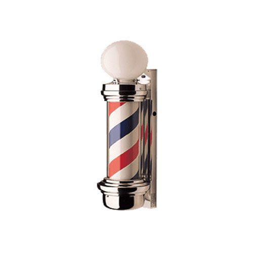 Marvy 55WLT Globe Top 2 Light Revolving Barber Pole