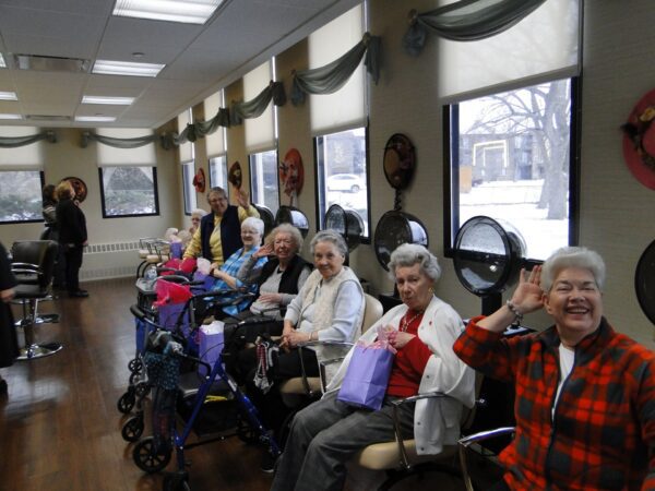 Curly Q Salon-Little Sisters of The Poor Palatine-Remodel