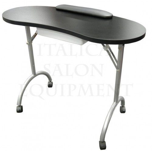 2718 Folding Portable Thick Manicure Table (Perfect For Students)