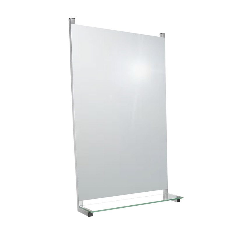 962-30 Wall Mount Mirror & Glass Ledge