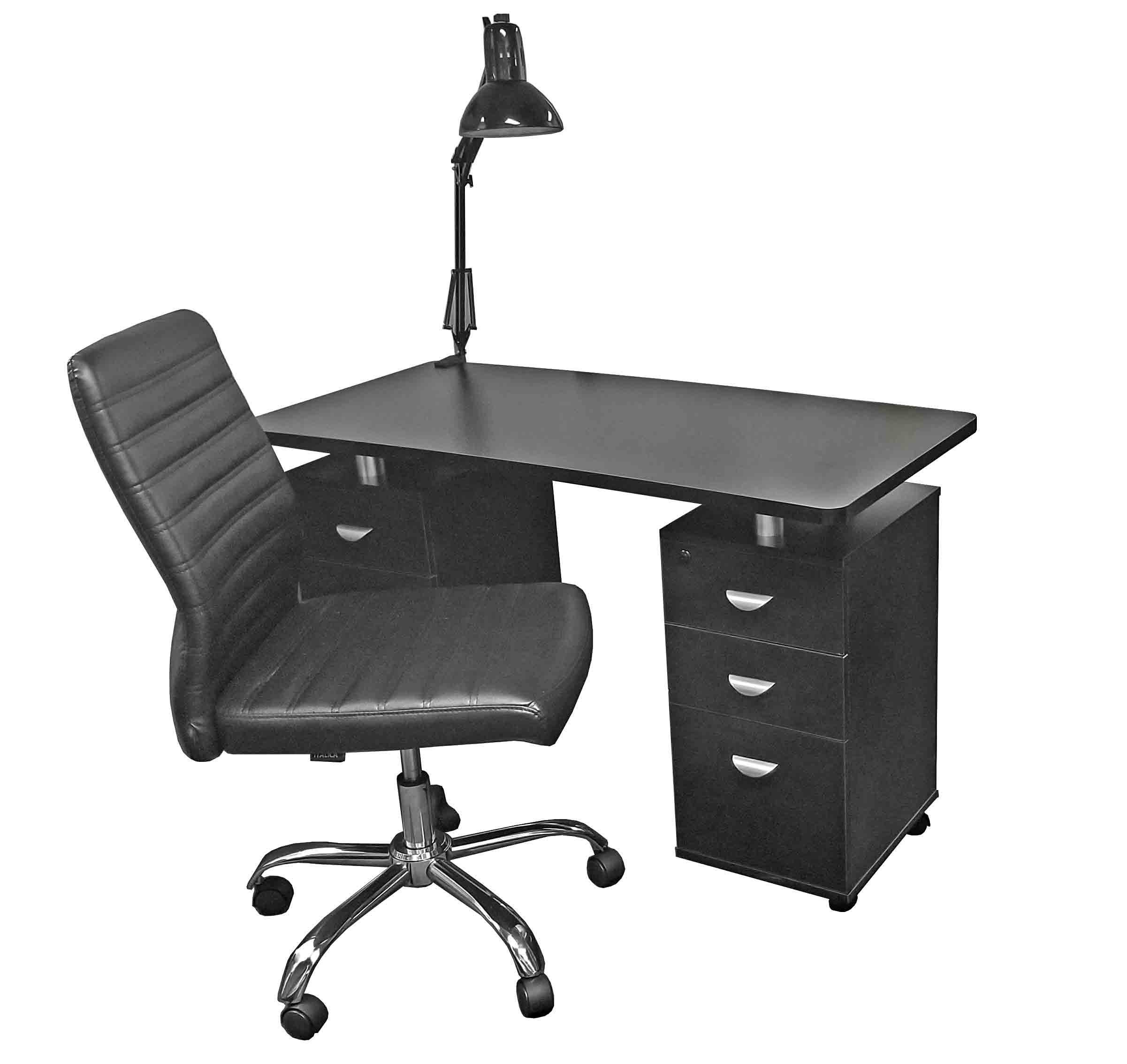 2022 Nail Table With Black Laminated Top - Image 3