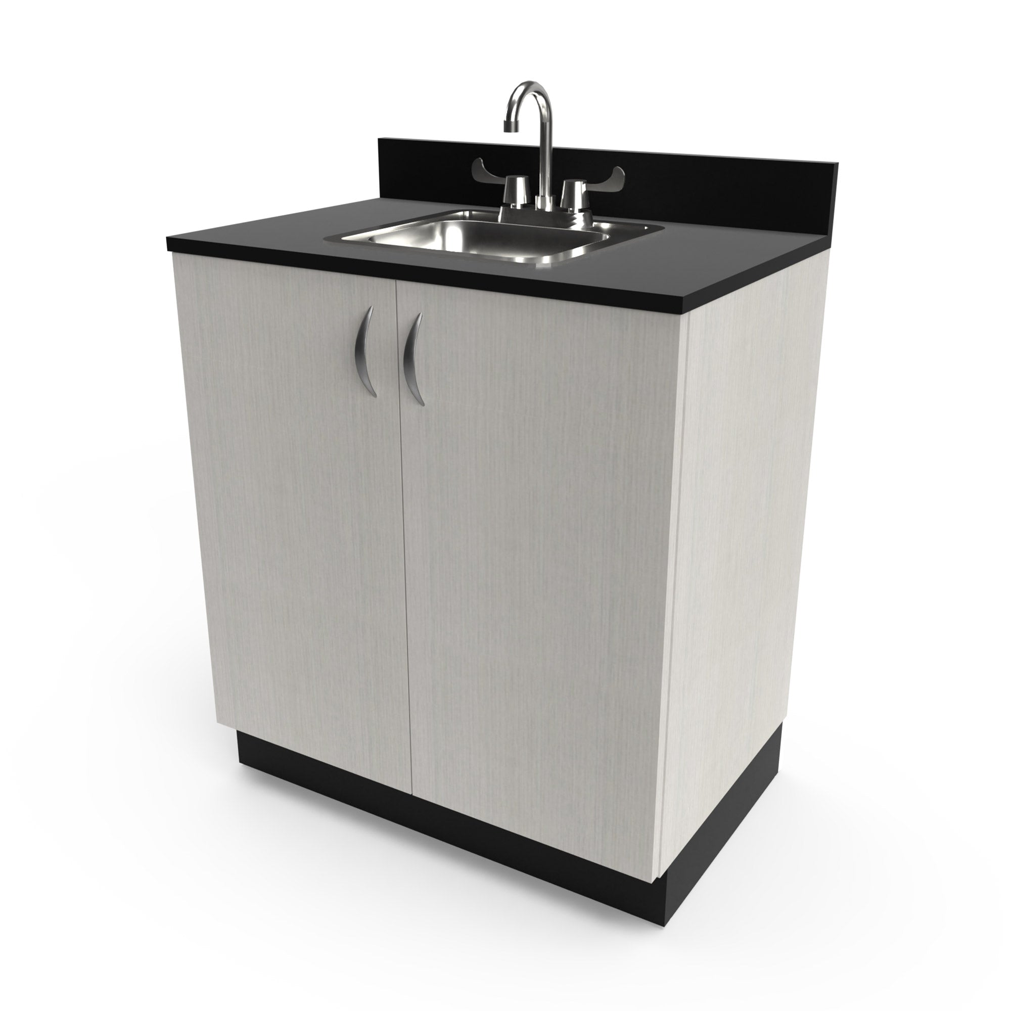 3373-32 Inch Wide Salon Base Cabinet With Sink