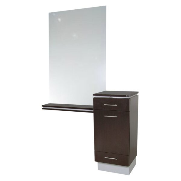 4403-54 Inch Free Standing Station Plus Mirror and Ledge