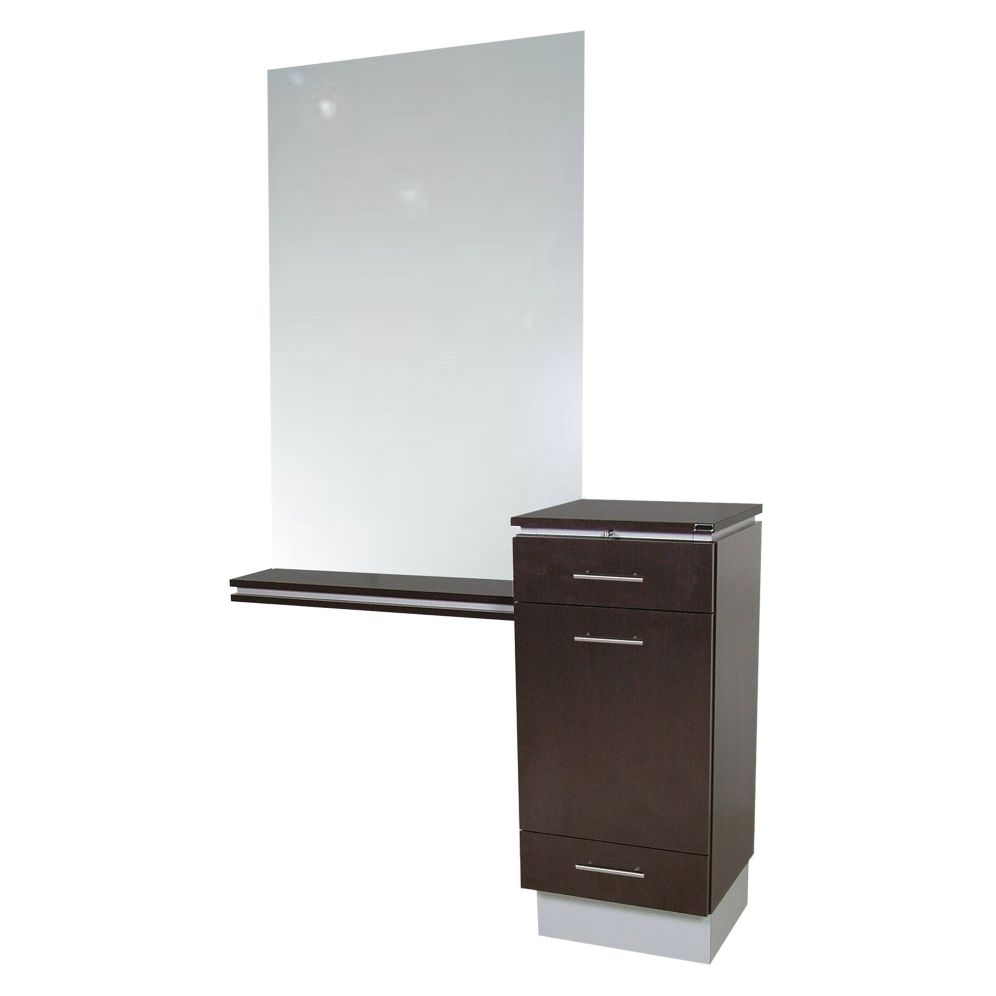 4403-54 Inch Free Standing Station Plus Mirror and Ledge