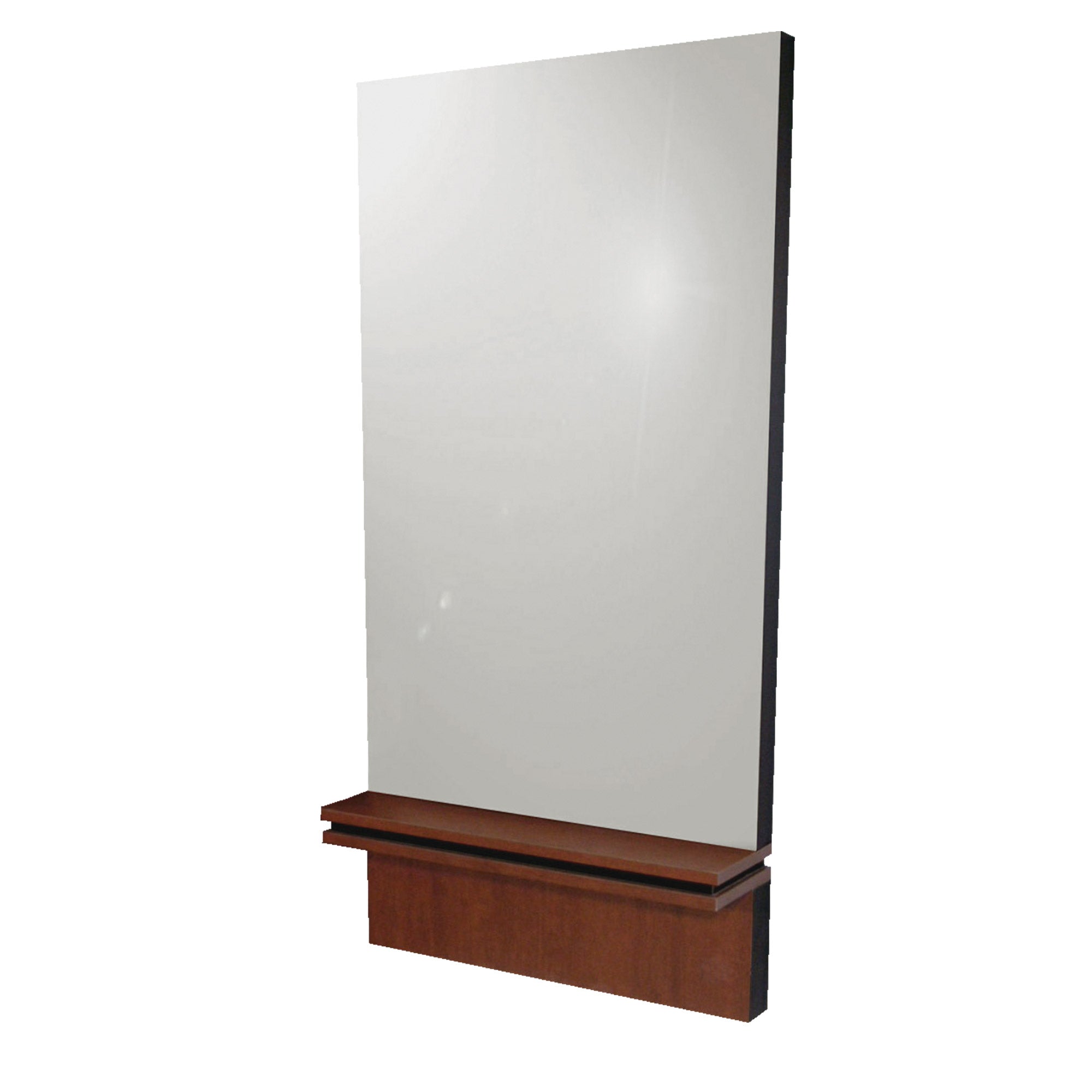 4404-30 Salon Wall Mirror With Shelf