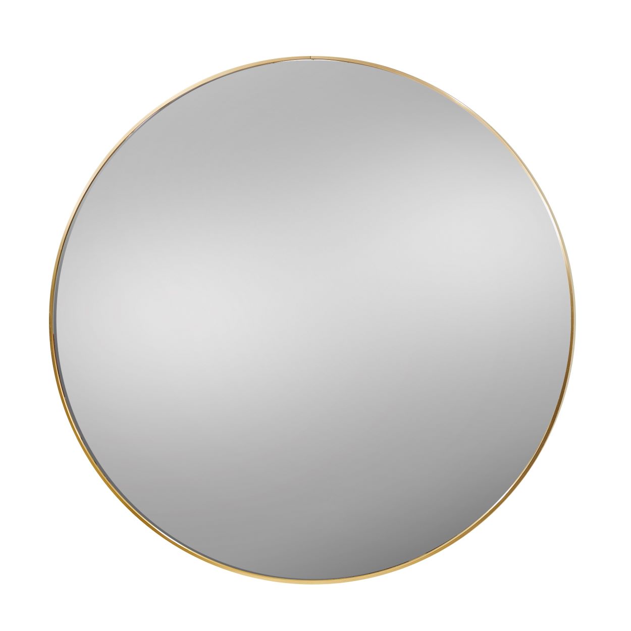 Gold Metal Frame Round Mirror 34" Diameter 4421 +$129.00