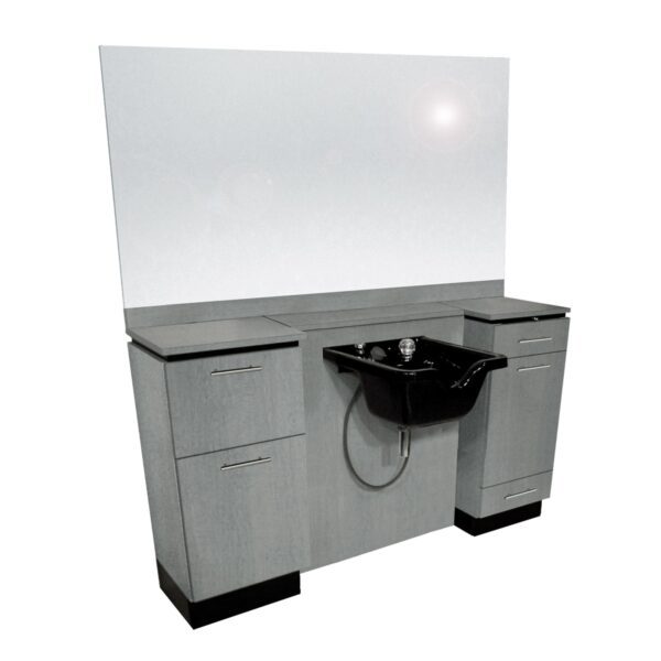 4425-72 Inch Complete Wet Booth Styling Station