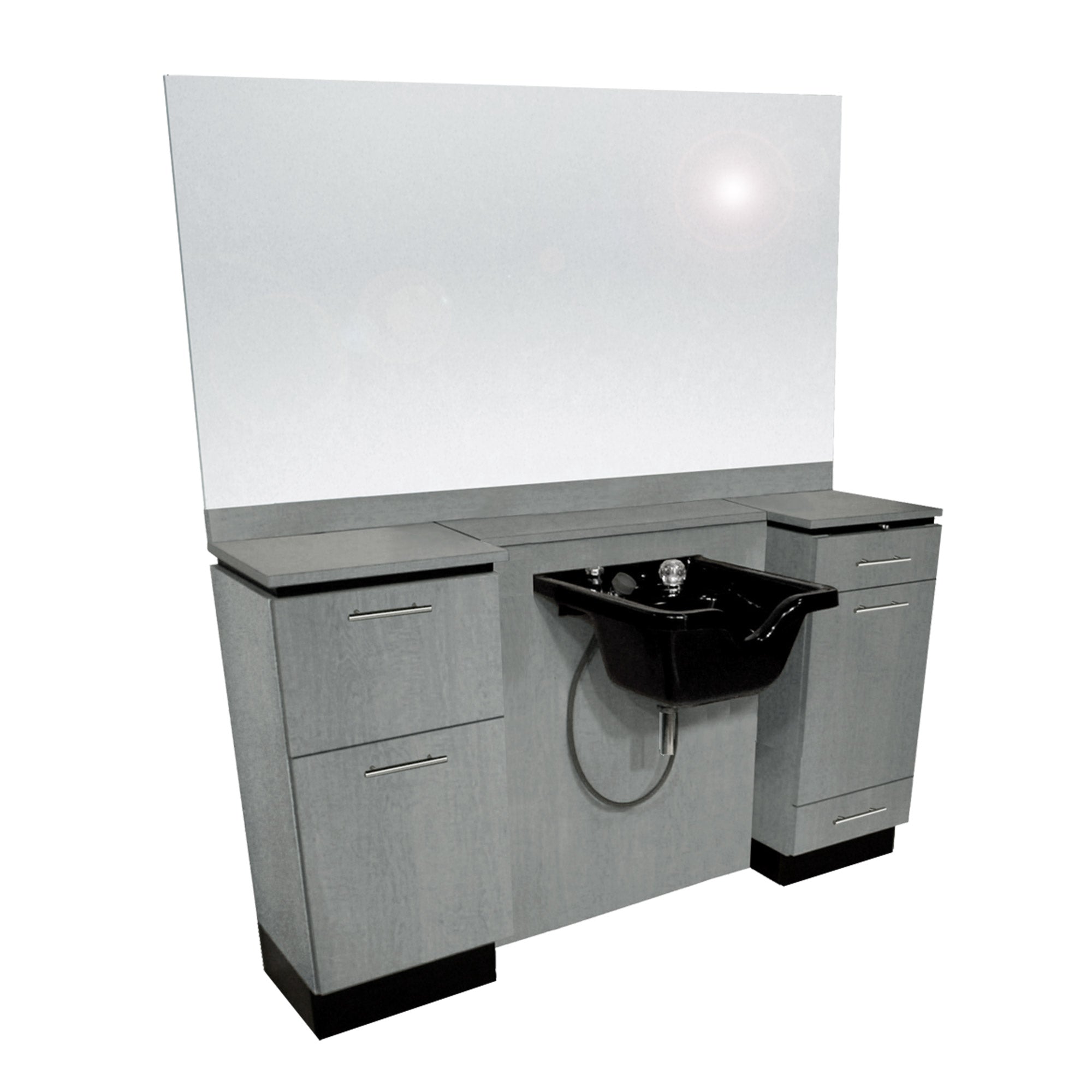4425-72 Inch Complete Wet Booth Styling Station