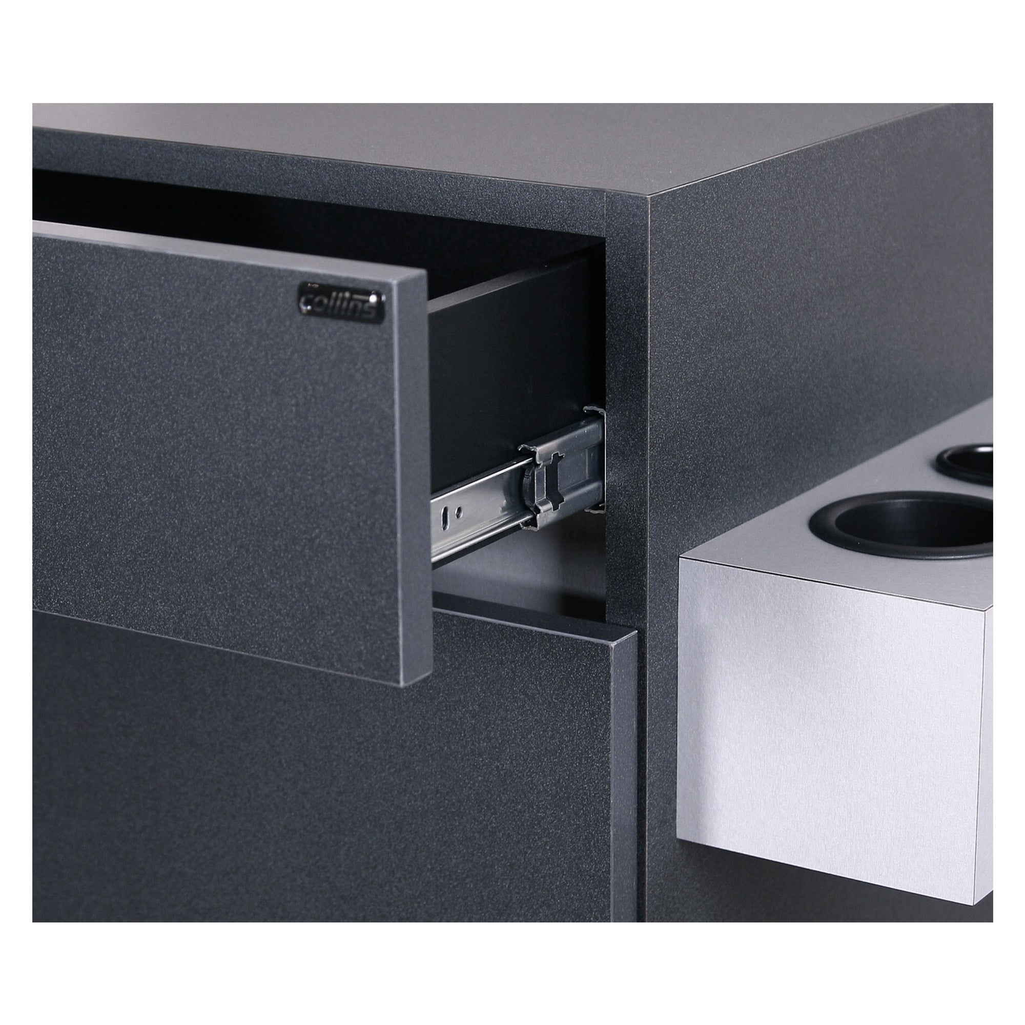 480-59 Inch Wide Wet Styling Booth Station - Image 2