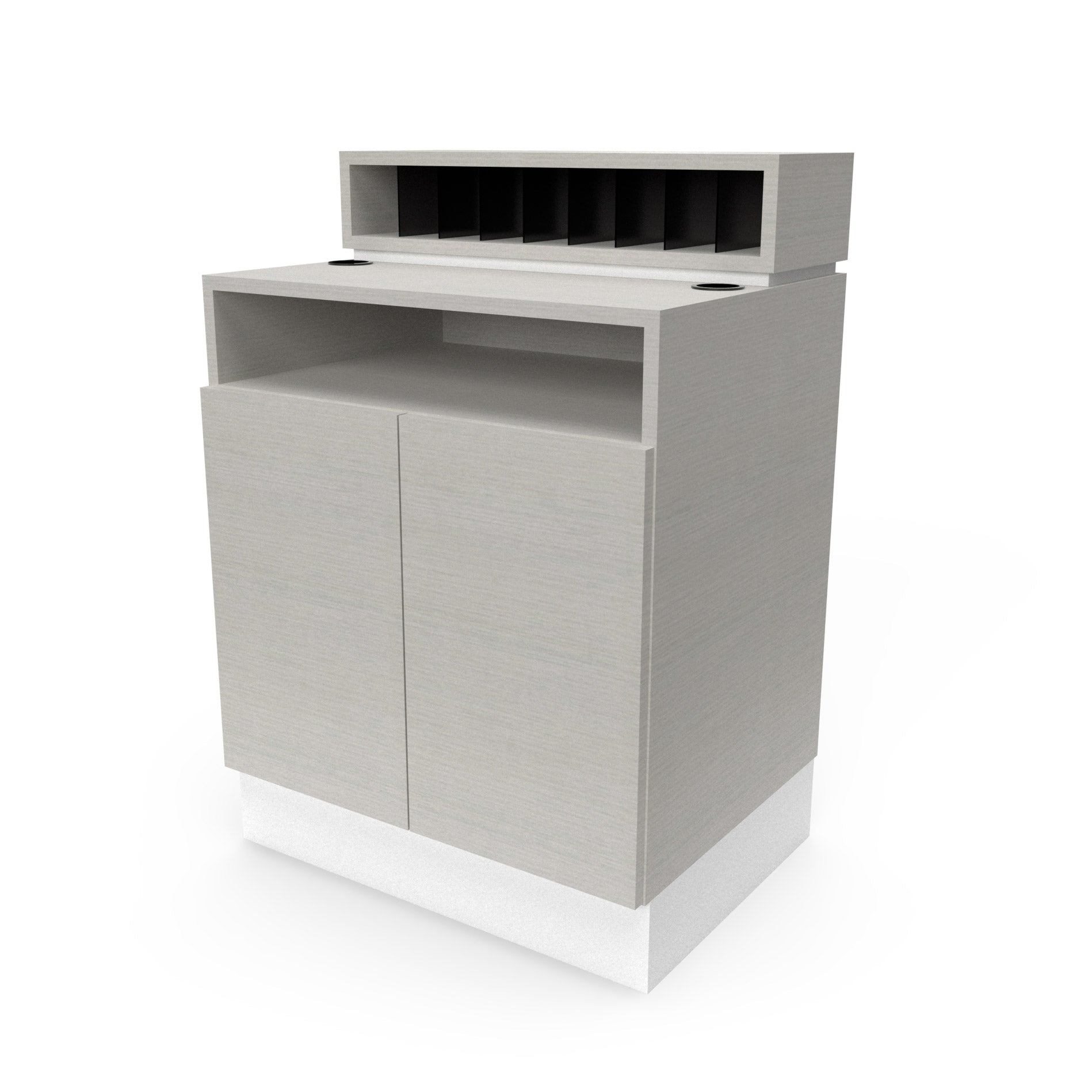 490-30-Inch-Wide Small Salon Suite Reception Desk - Image 2