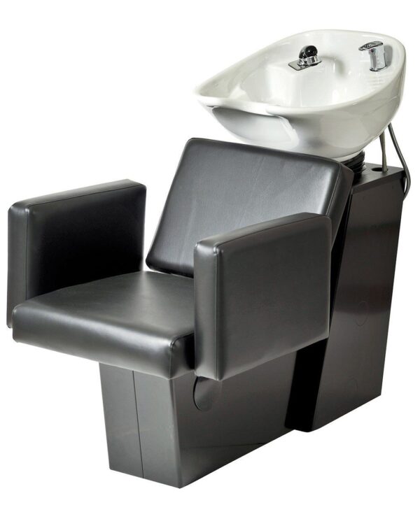 Pibbs 5234 Cosmo Shampoo Side or Backwash Sliding Chair Tilting Shampoo Bowl