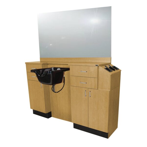 5511- 66-Inch-Wide Deluxe Wet Booth