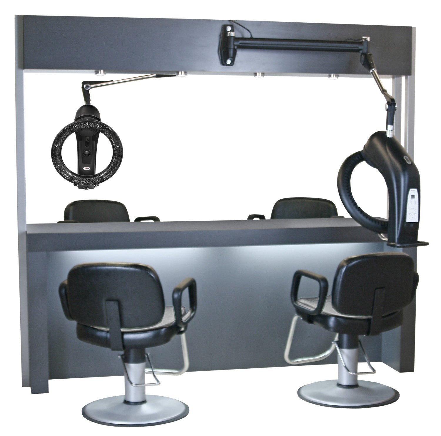 6612-96 Four Person Hair Color Application Island