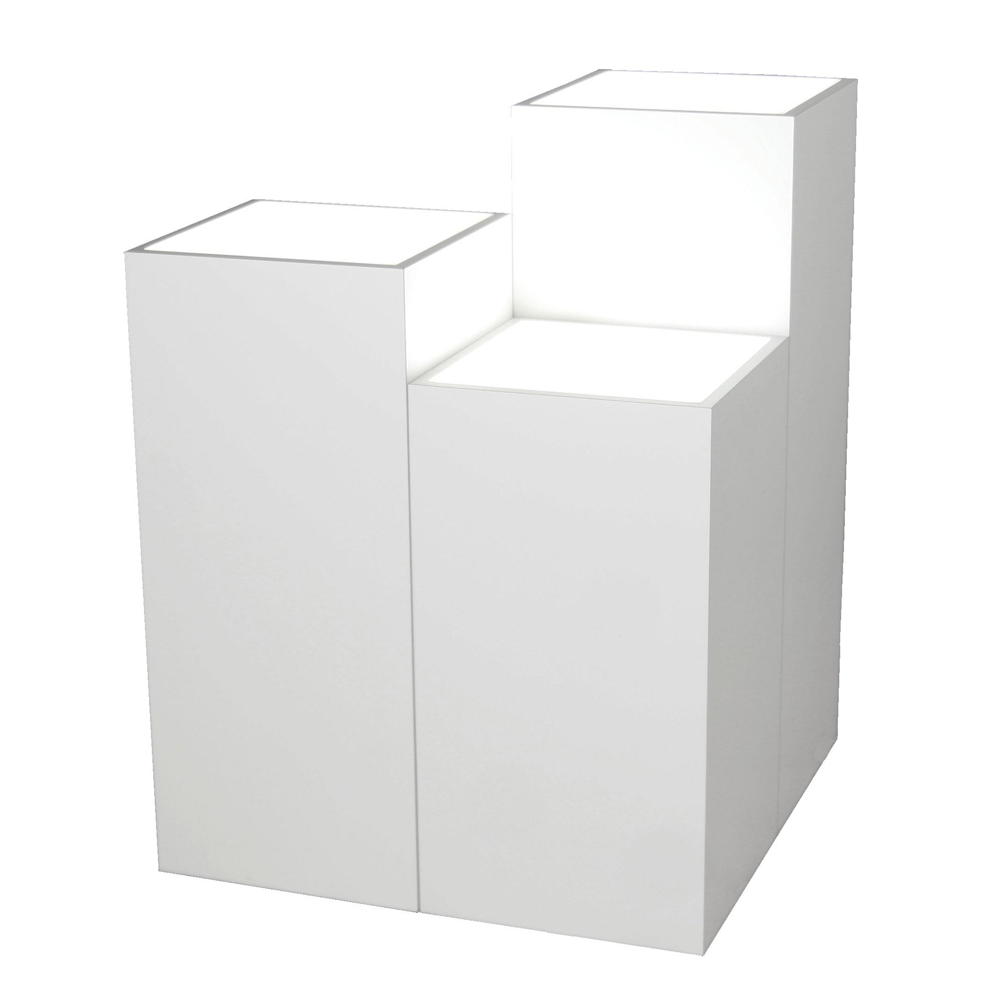 6646-16 Inch Retail Pedestals For Showcasing Products - Image 3