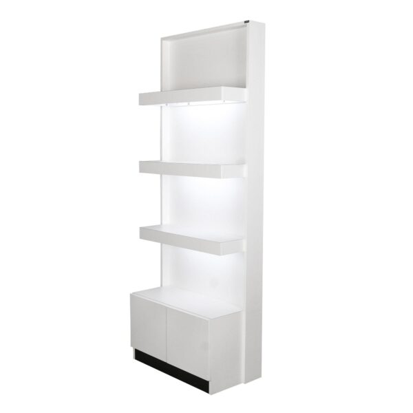 6649-32 Inch Wide Lighted Salon Display