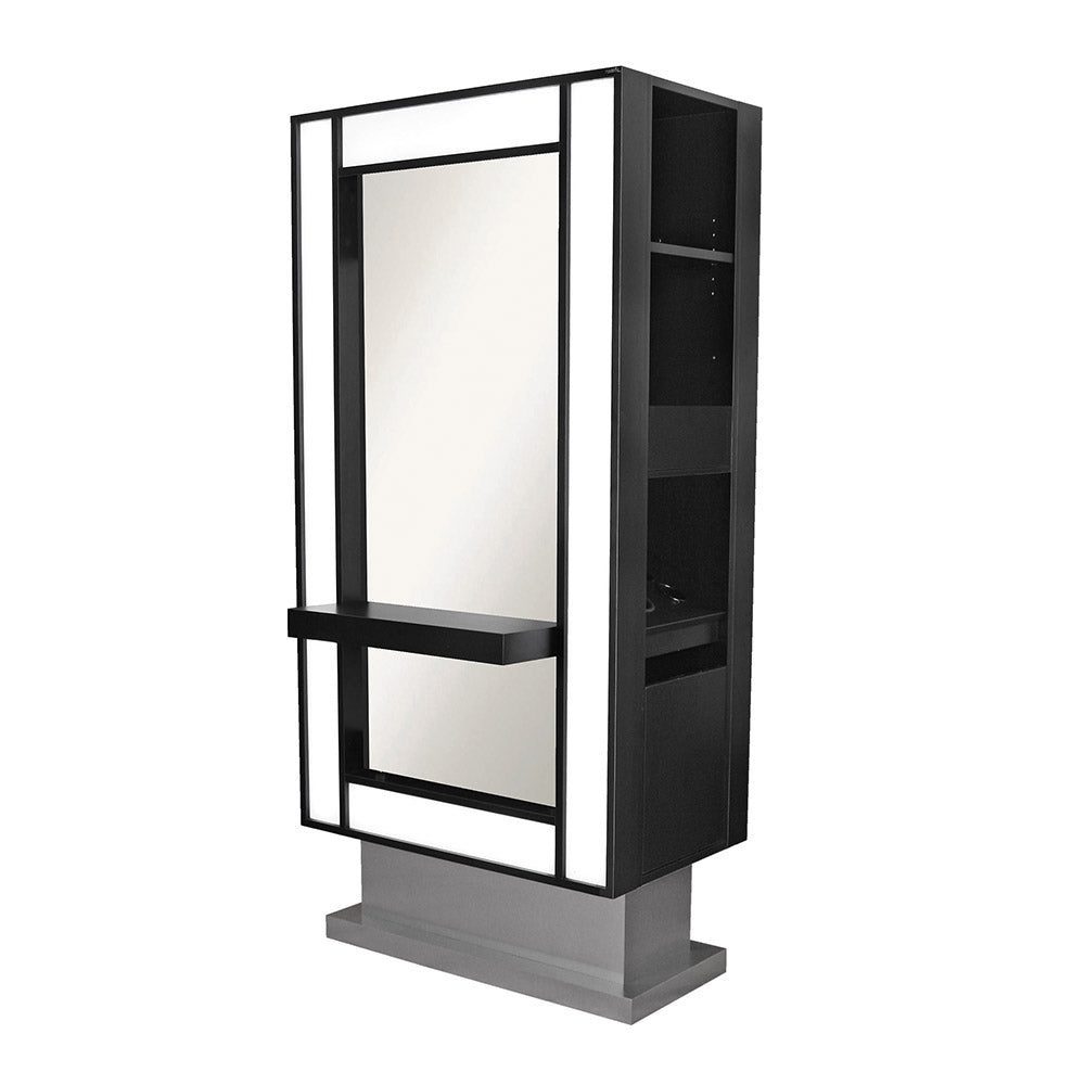 6675-36 LED Hair Styling Island For Professional Salons