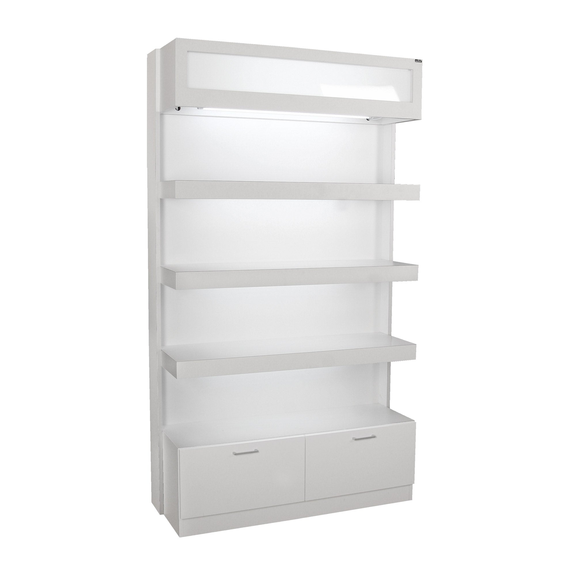 6677-48 Inch LED Logo Top Retail Display