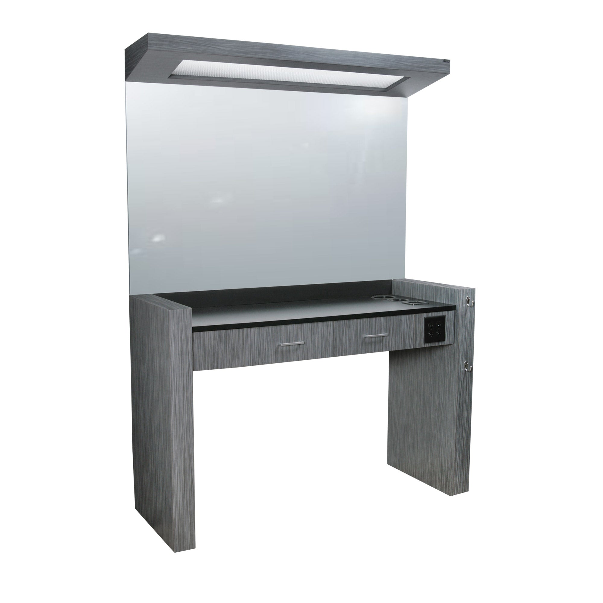 6807-60 Inch Wide Barber Station With Large Surface