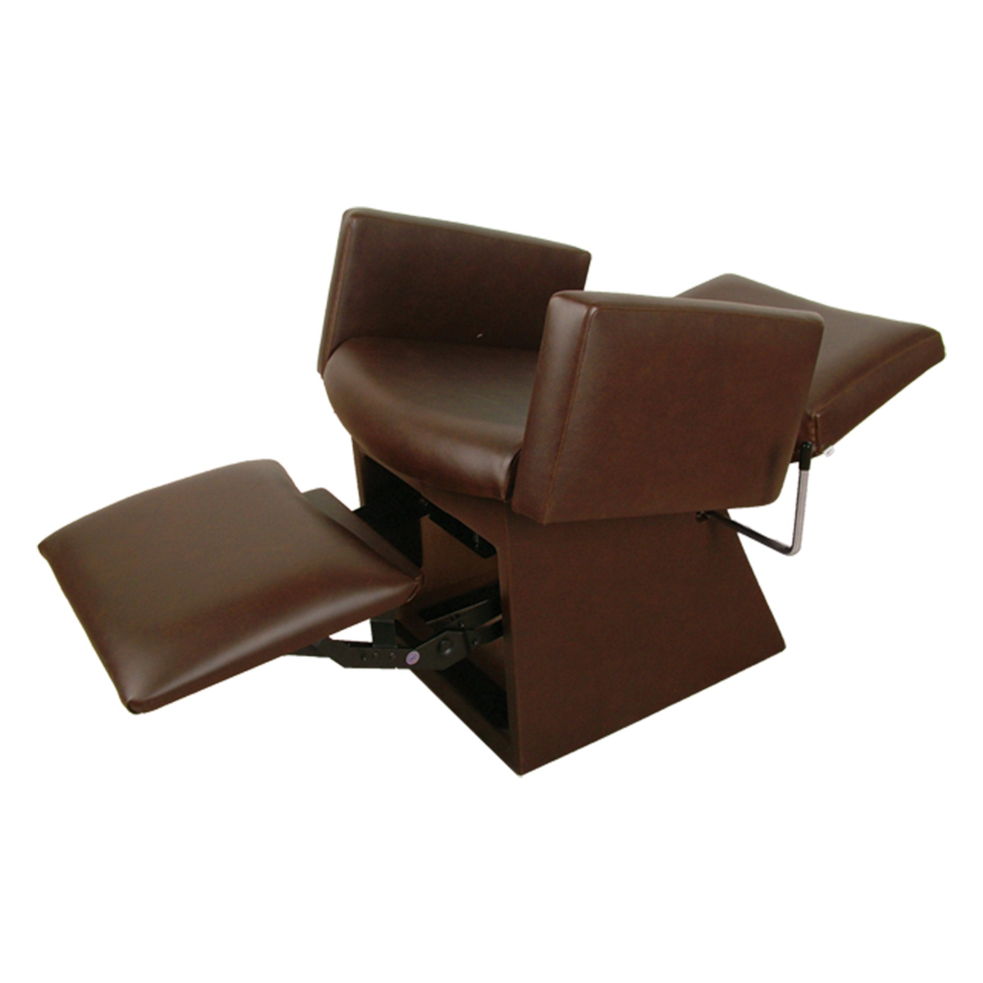 6950L Lever Control Shampoo Chair with Legrest - Image 2