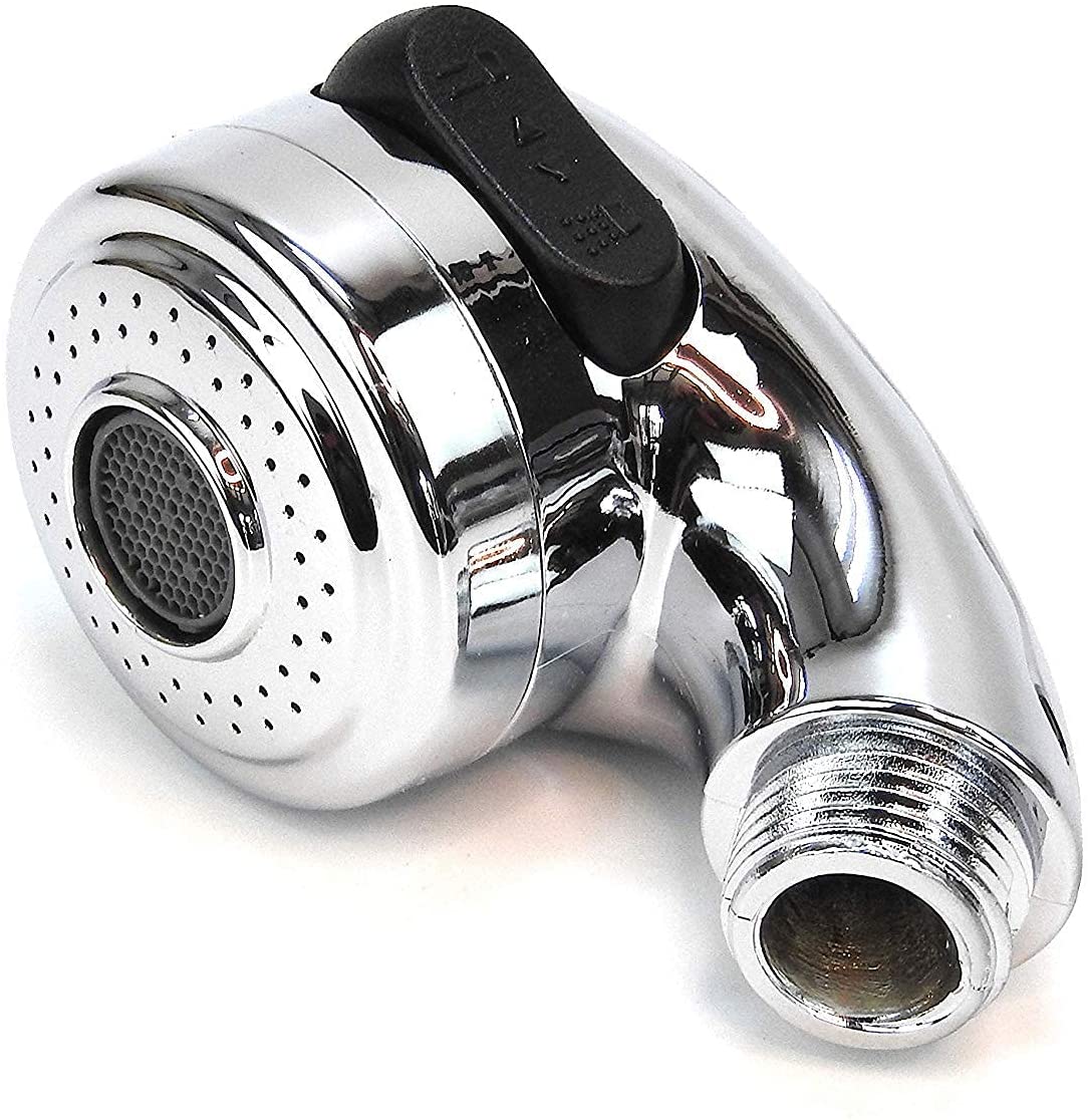 Italica B37 Angled Dual Shower and Flow Head For Shampoo Sinks