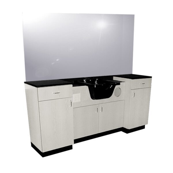 878-72 Inch Classic Barber Wet Styling Station