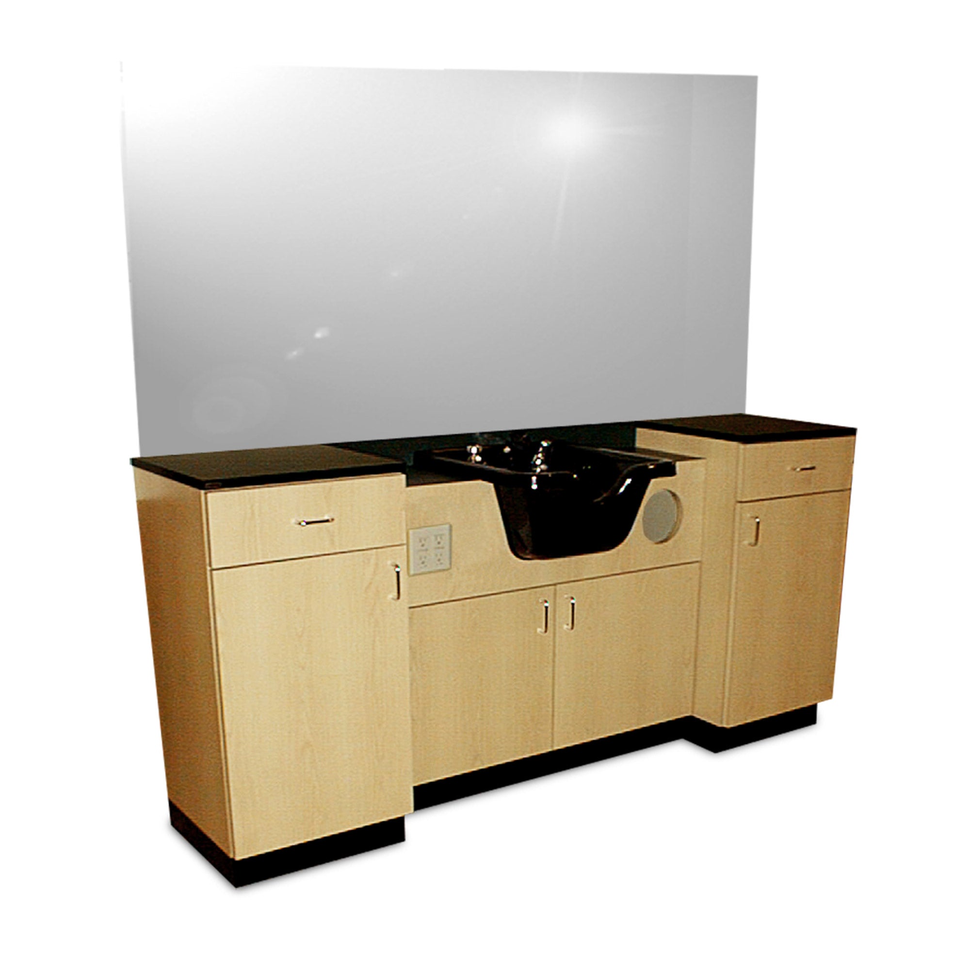 878-72 Inch Classic Barber Wet Styling Station - Image 2