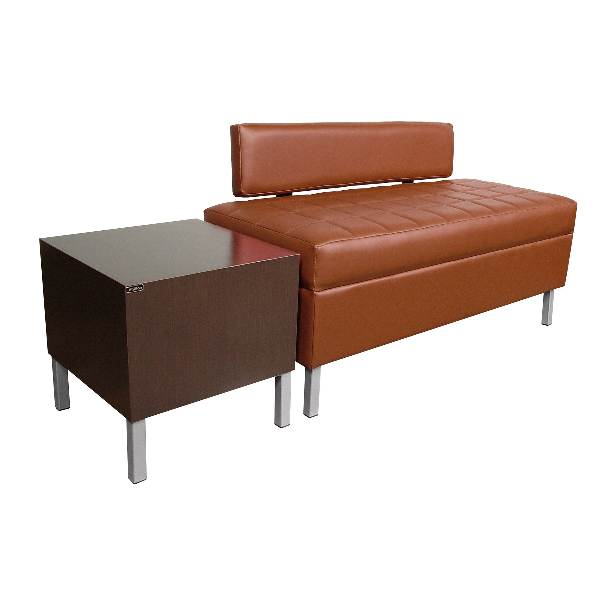 955-50-Inch-Wide Reception Bench With Back - Image 2