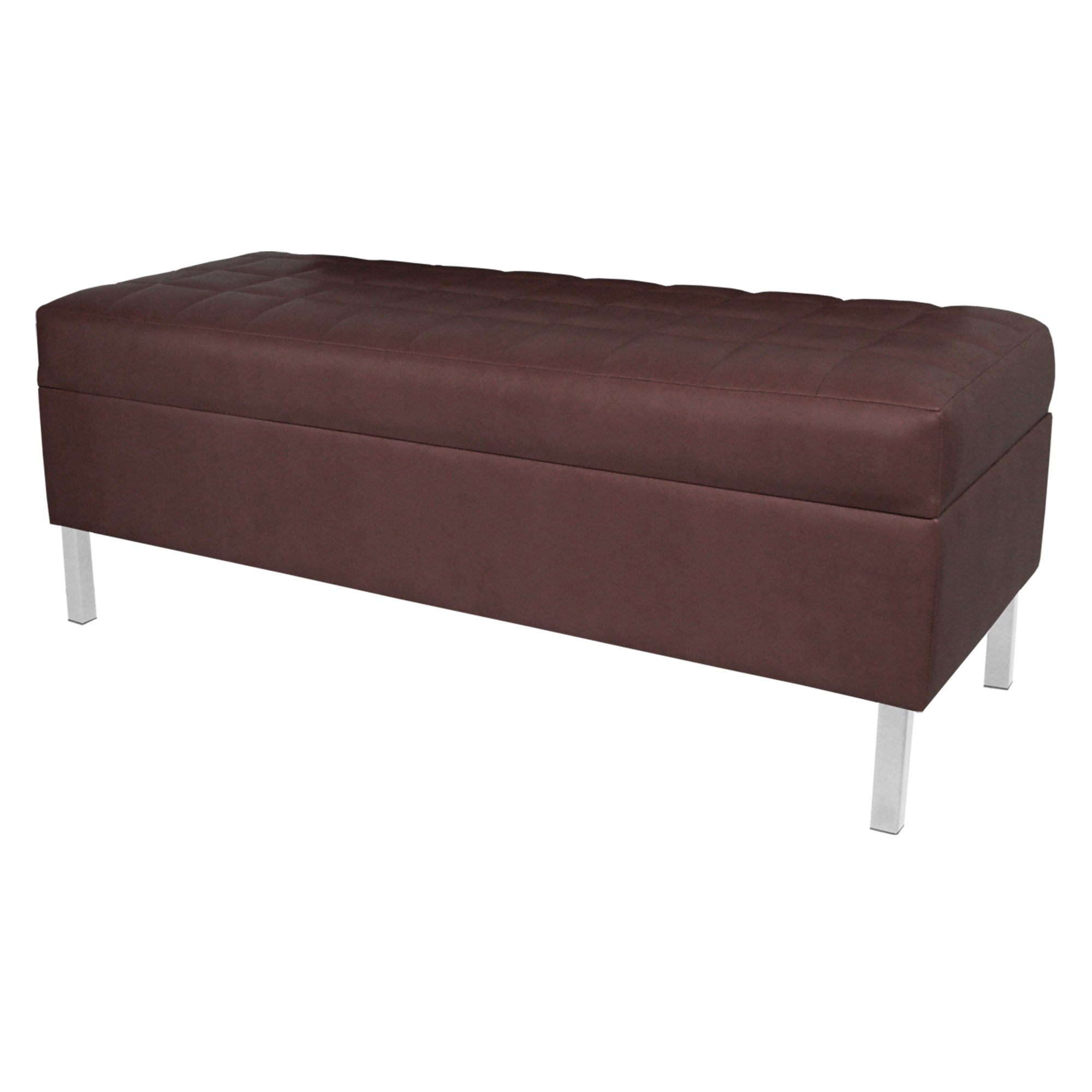 956-60-Inch-Wide Reception Bench Thick Cushions - Image 3