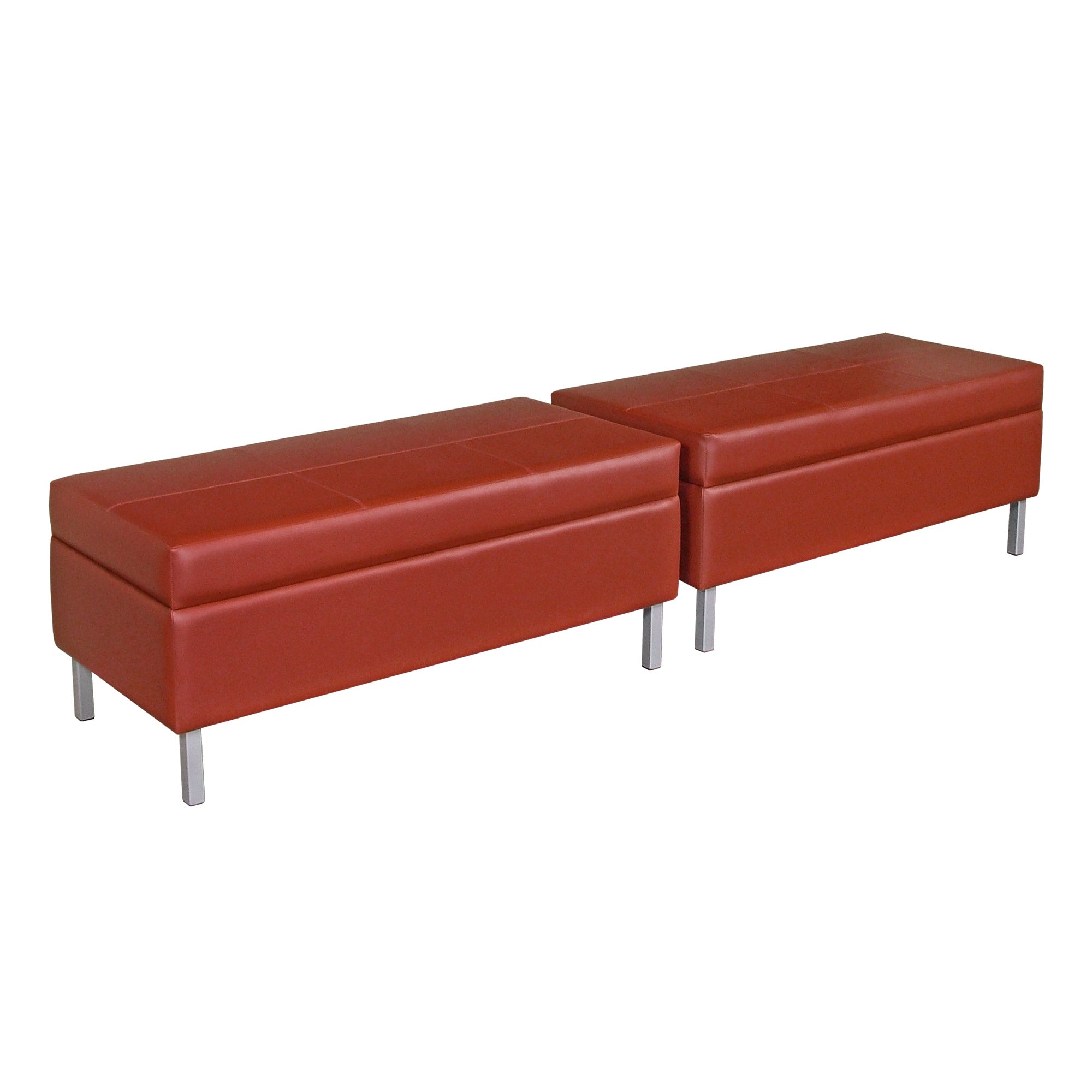 956-60-Inch-Wide Reception Bench Thick Cushions - Image 2