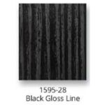 1595-28 Black Gloss Line $0.00