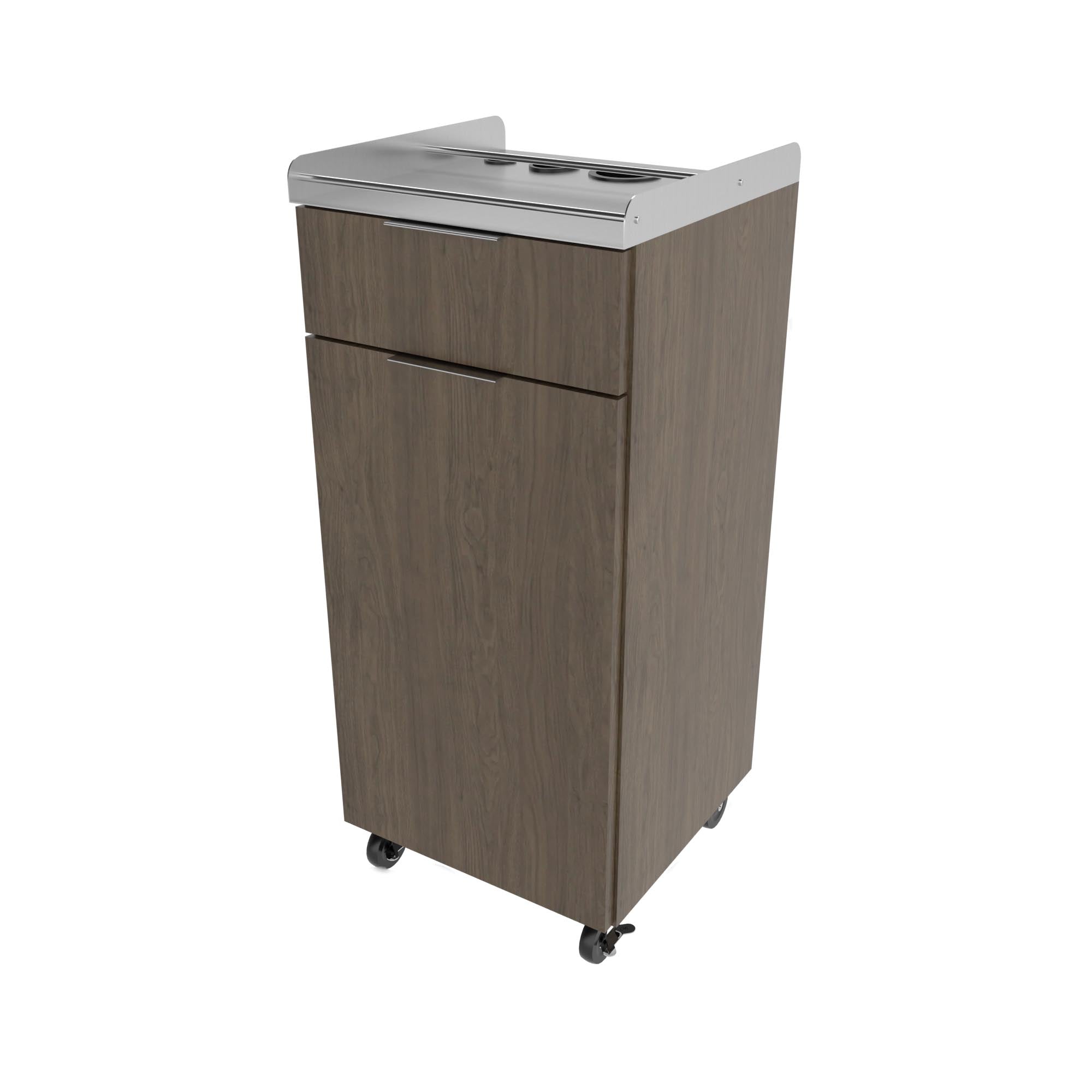 E1008 Steel Top Portable Styling Station