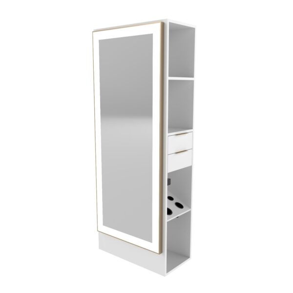 E1042 Wall Station With Large Mirror