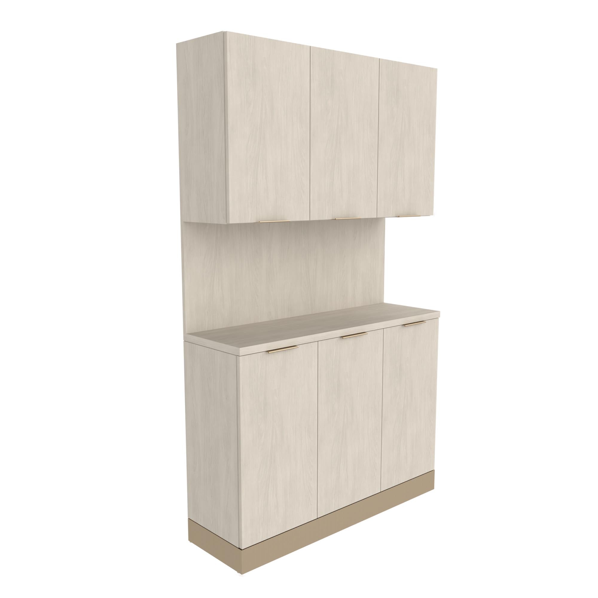 E1104P 48 Inch Shampoo Backbar Storage Unit