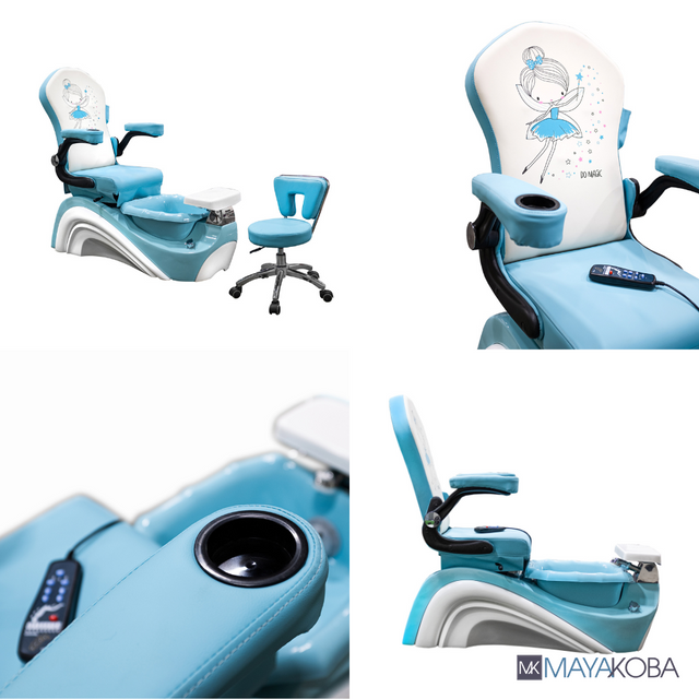 Pedicure Spa Girly Girl 4 Colors & Pipeless Jet - Image 9