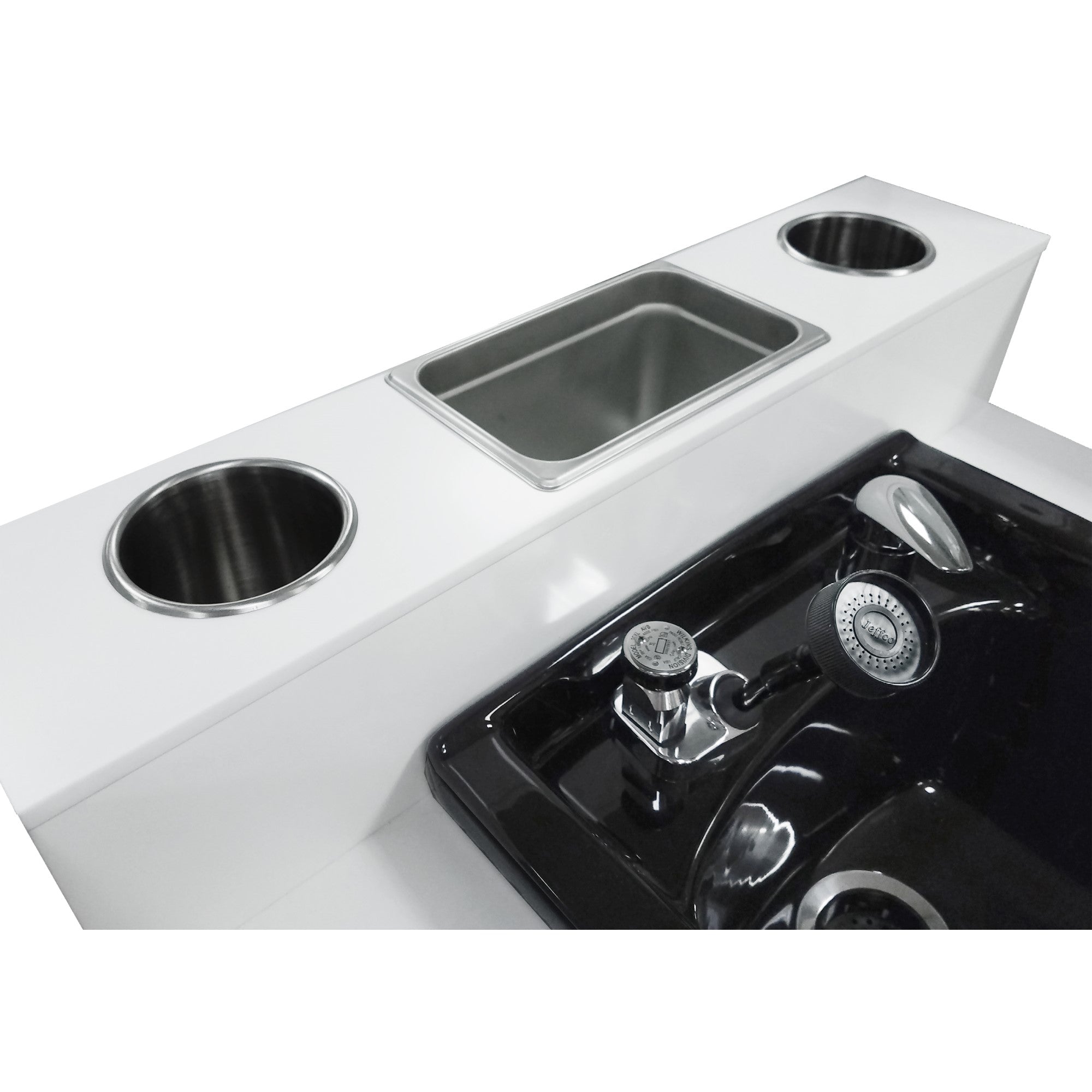 6811-32 Inch Wide Shampoo Bowl Cabinet - Image 2