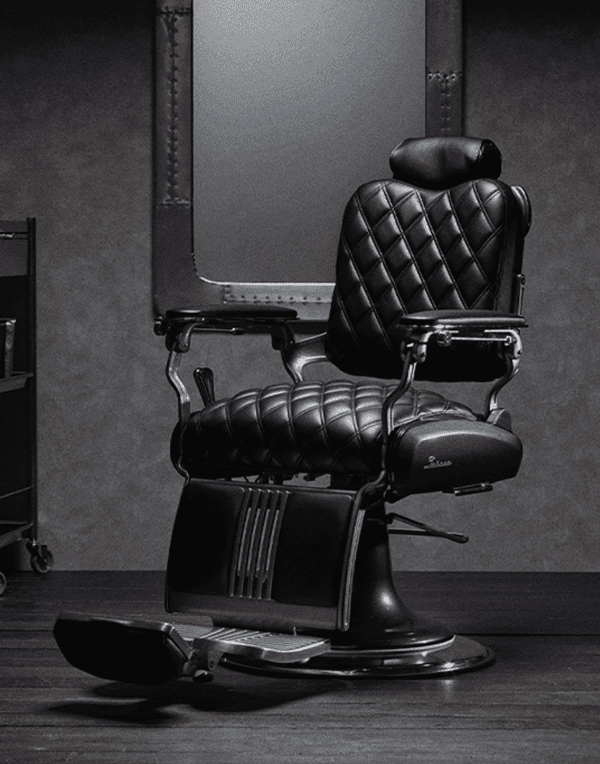 BB-0100 Legacy 100 Diamond Stitch Barber Chair - Image 2