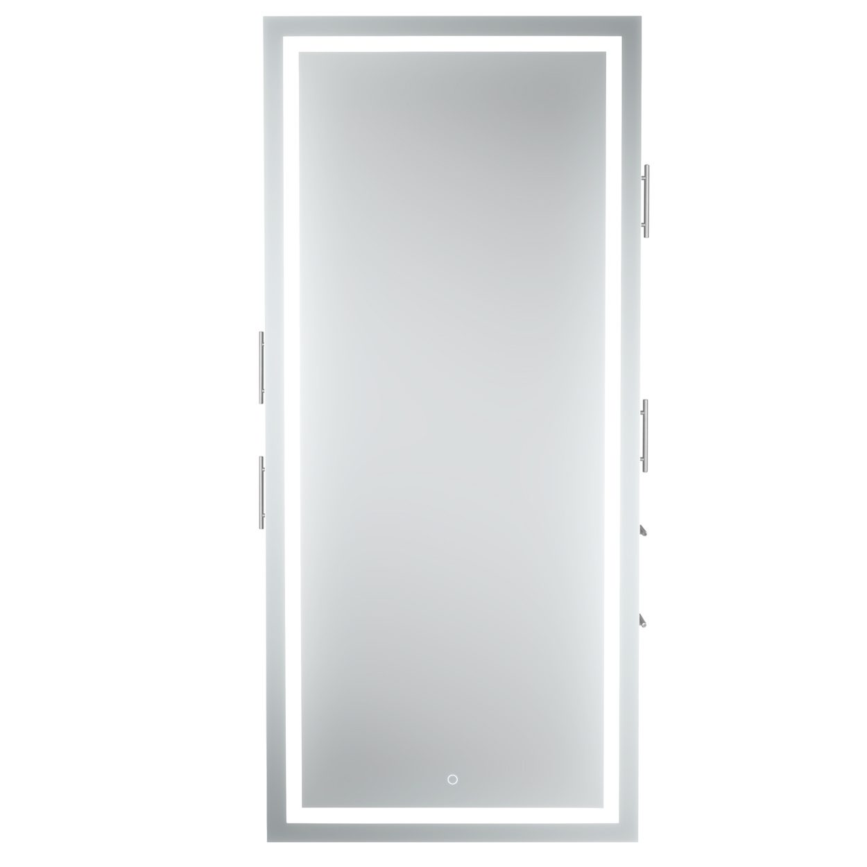 9110 LED Mirror Station White Cabinet Server - Image 3
