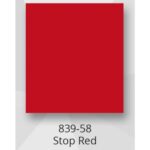 STOP RED 839-58 $0.00