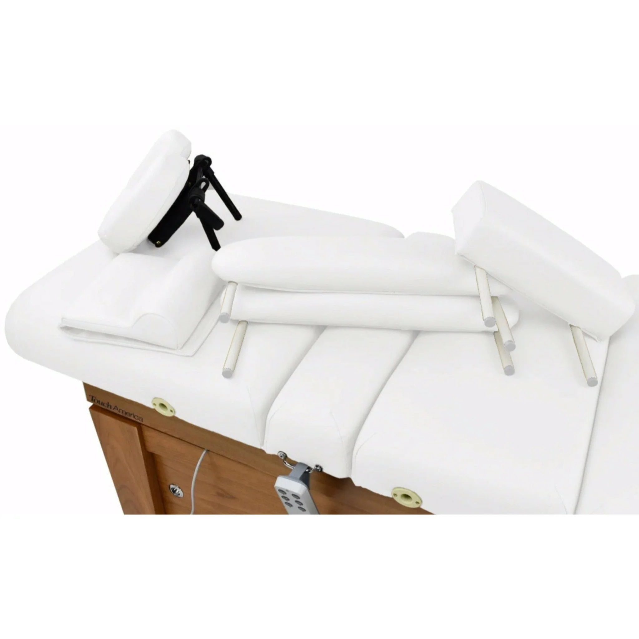 White Contour FaceSpace w/ Pillow, Flex Arms, Salon Head/ Neckrest , Facial Neck Bolster +$250.00