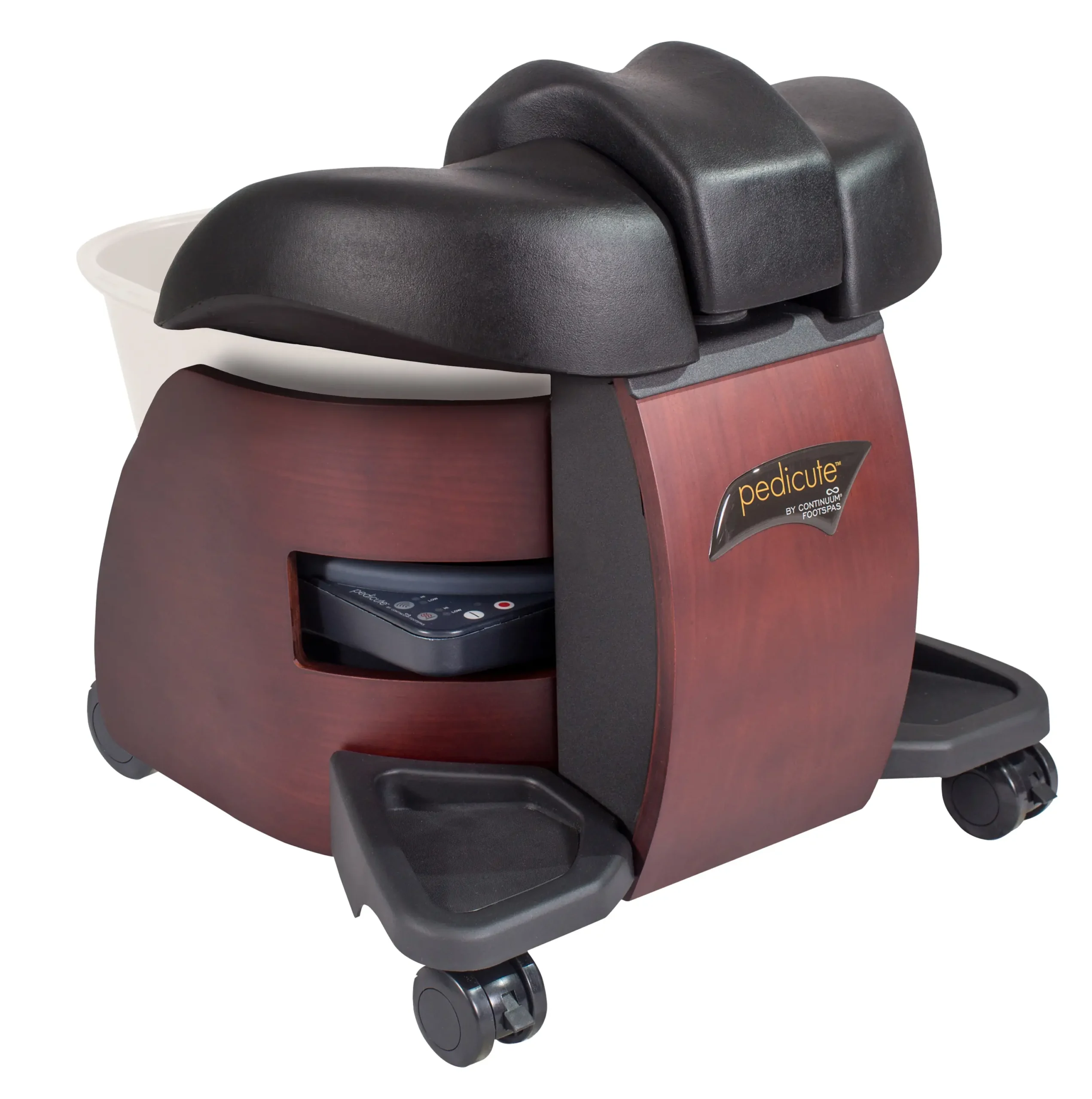 Pedicute Portable Footspa Removable Bath & Deluxe USA Made Base - Image 3
