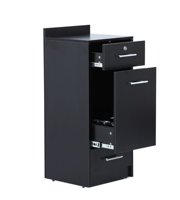 CS67 Single  Styling Cabinet With Tool Drawer