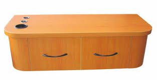 36 Inch Wall Mount Natural Wood Hair Stations