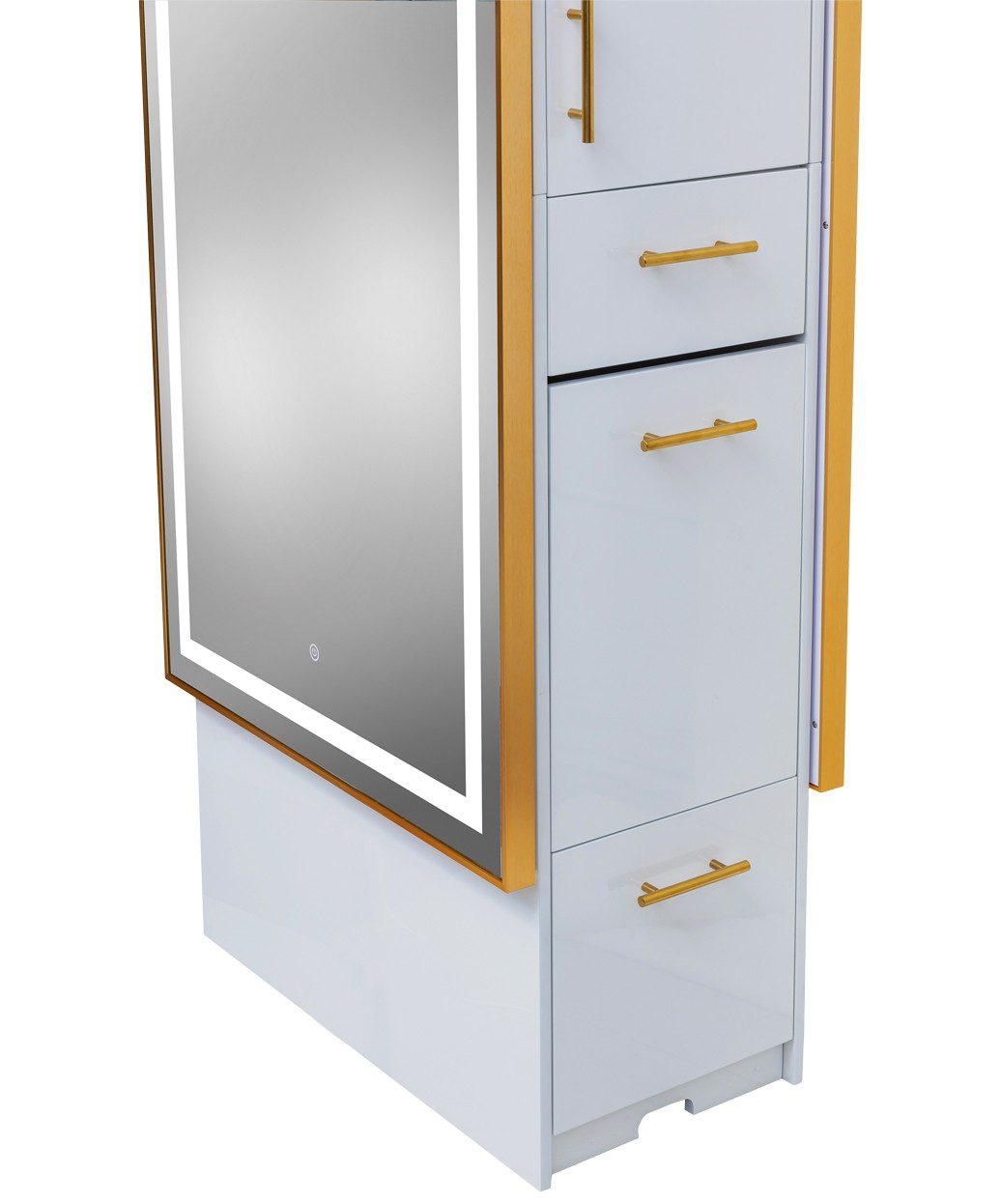 9220-2 Gold Lumina LED Back To Back Styling Island - Image 4