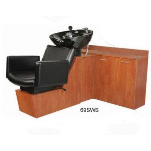 69SWS Sidewash System With Storage Cabinets