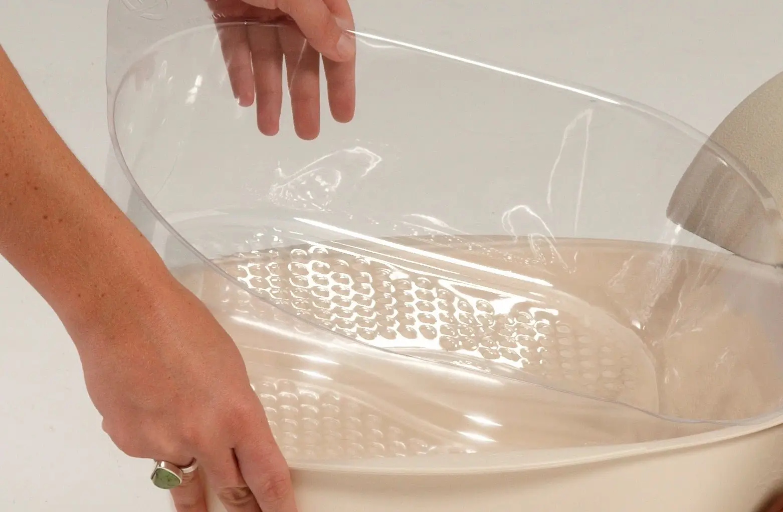 Pedicute Portable Footspa Removable Bath & Deluxe USA Made Base - Image 11