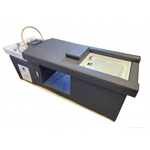 438B Shampoo Bowl, Hair Steamer, Light Therapy Plus Pedicure Tub