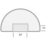 Half Square Indentation For Square Base $0.00
